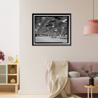 Historic Framed Print, NASA Industrial Plant, Manufacturing & Assembly Plant, 12214 Lakewood Boulevard, Downey, Los Angeles County, CA - 33,  17-7/8" x 21-7/8"