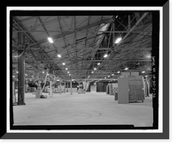Historic Framed Print, NASA Industrial Plant, Manufacturing & Assembly Plant, 12214 Lakewood Boulevard, Downey, Los Angeles County, CA - 35,  17-7/8" x 21-7/8"