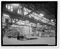 Historic Framed Print, NASA Industrial Plant, Manufacturing & Assembly Plant, 12214 Lakewood Boulevard, Downey, Los Angeles County, CA - 37,  17-7/8" x 21-7/8"