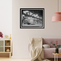 Historic Framed Print, NASA Industrial Plant, Manufacturing & Assembly Plant, 12214 Lakewood Boulevard, Downey, Los Angeles County, CA - 37,  17-7/8" x 21-7/8"