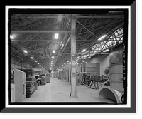 Historic Framed Print, NASA Industrial Plant, Manufacturing & Assembly Plant, 12214 Lakewood Boulevard, Downey, Los Angeles County, CA - 39,  17-7/8" x 21-7/8"