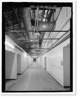 Historic Framed Print, NASA Industrial Plant, Manufacturing & Assembly Plant, 12214 Lakewood Boulevard, Downey, Los Angeles County, CA - 42,  17-7/8" x 21-7/8"