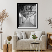 Historic Framed Print, NASA Industrial Plant, Manufacturing & Assembly Plant, 12214 Lakewood Boulevard, Downey, Los Angeles County, CA - 42,  17-7/8" x 21-7/8"