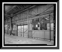 Historic Framed Print, NASA Industrial Plant, Manufacturing & Assembly Plant, 12214 Lakewood Boulevard, Downey, Los Angeles County, CA - 47,  17-7/8" x 21-7/8"