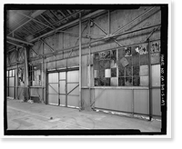 Historic Framed Print, NASA Industrial Plant, Manufacturing & Assembly Plant, 12214 Lakewood Boulevard, Downey, Los Angeles County, CA - 47,  17-7/8" x 21-7/8"