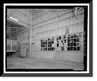 Historic Framed Print, NASA Industrial Plant, Manufacturing & Assembly Plant, 12214 Lakewood Boulevard, Downey, Los Angeles County, CA - 49,  17-7/8" x 21-7/8"