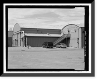 Historic Framed Print, NASA Industrial Plant, Manufacturing & Testing Facility, 12214 Lakewood Boulevard, Downey, Los Angeles County, CA - 3,  17-7/8" x 21-7/8"