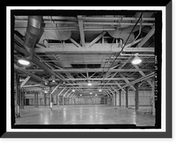 Historic Framed Print, NASA Industrial Plant, Manufacturing & Testing Facility, 12214 Lakewood Boulevard, Downey, Los Angeles County, CA - 7,  17-7/8" x 21-7/8"
