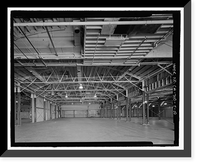 Historic Framed Print, NASA Industrial Plant, Manufacturing & Testing Facility, 12214 Lakewood Boulevard, Downey, Los Angeles County, CA - 10,  17-7/8" x 21-7/8"
