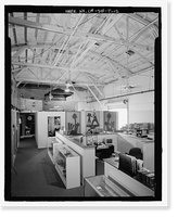 Historic Framed Print, NASA Industrial Plant, Manufacturing & Testing Facility, 12214 Lakewood Boulevard, Downey, Los Angeles County, CA - 12,  17-7/8" x 21-7/8"
