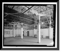 Historic Framed Print, NASA Industrial Plant, Material Conservation & Storage Facility, 12214 Lakewood Boulevard, Downey, Los Angeles County, CA - 8,  17-7/8" x 21-7/8"