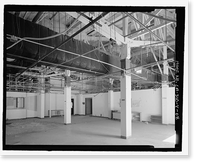 Historic Framed Print, NASA Industrial Plant, Material Conservation & Storage Facility, 12214 Lakewood Boulevard, Downey, Los Angeles County, CA - 8,  17-7/8" x 21-7/8"