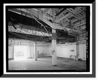 Historic Framed Print, NASA Industrial Plant, Material Conservation & Storage Facility, 12214 Lakewood Boulevard, Downey, Los Angeles County, CA - 9,  17-7/8" x 21-7/8"