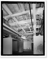 Historic Framed Print, NASA Industrial Plant, Material Conservation & Storage Facility, 12214 Lakewood Boulevard, Downey, Los Angeles County, CA - 12,  17-7/8" x 21-7/8"