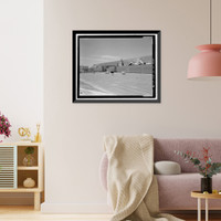 Historic Framed Print, NASA Industrial Plant, Systems Integration & Checkout Facility, 12214 Lakewood Boulevard, Downey, Los Angeles County, CA - 2,  17-7/8" x 21-7/8"