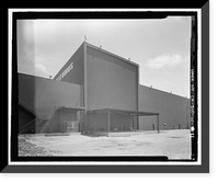 Historic Framed Print, NASA Industrial Plant, Systems Integration & Checkout Facility, 12214 Lakewood Boulevard, Downey, Los Angeles County, CA - 11,  17-7/8" x 21-7/8"