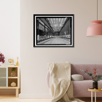 Historic Framed Print, NASA Industrial Plant, Systems Integration & Checkout Facility, 12214 Lakewood Boulevard, Downey, Los Angeles County, CA - 12,  17-7/8" x 21-7/8"