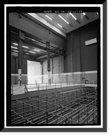 Historic Framed Print, NASA Industrial Plant, Systems Integration & Checkout Facility, 12214 Lakewood Boulevard, Downey, Los Angeles County, CA - 19,  17-7/8" x 21-7/8"