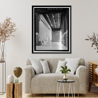 Historic Framed Print, NASA Industrial Plant, Systems Integration & Checkout Facility, 12214 Lakewood Boulevard, Downey, Los Angeles County, CA - 20,  17-7/8" x 21-7/8"