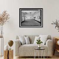 Historic Framed Print, NASA Industrial Plant, Systems Integration & Checkout Facility, 12214 Lakewood Boulevard, Downey, Los Angeles County, CA - 23,  17-7/8" x 21-7/8"