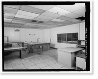 Historic Framed Print, NASA Industrial Plant, Systems Integration & Checkout Facility, 12214 Lakewood Boulevard, Downey, Los Angeles County, CA - 32,  17-7/8" x 21-7/8"