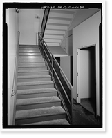 Historic Framed Print, NASA Industrial Plant, Systems Integration & Checkout Facility, 12214 Lakewood Boulevard, Downey, Los Angeles County, CA - 36,  17-7/8" x 21-7/8"