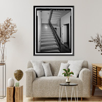 Historic Framed Print, NASA Industrial Plant, Systems Integration & Checkout Facility, 12214 Lakewood Boulevard, Downey, Los Angeles County, CA - 36,  17-7/8" x 21-7/8"