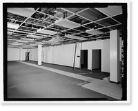 Historic Framed Print, NASA Industrial Plant, Systems Integration & Checkout Facility, 12214 Lakewood Boulevard, Downey, Los Angeles County, CA - 38,  17-7/8" x 21-7/8"