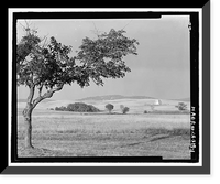 Historic Framed Print, Beale Air Force Base, Perimeter Acquisition Vehicle Entry Phased-Array Warning System, End of Spencer Paul Road, north of Warren Shingle, Marysville vicinity, Yuba County, CA,  17-7/8" x 21-7/8"