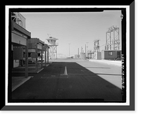 Historic Framed Print, Beale Air Force Base, Perimeter Acquisition Vehicle Entry Phased-Array Warning System, End of Spencer Paul Road, north of Warren Shingle, Marysville vicinity, Yuba County, CA - 5,  17-7/8" x 21-7/8"