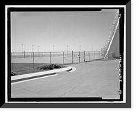 Historic Framed Print, Beale Air Force Base, Perimeter Acquisition Vehicle Entry Phased-Array Warning System, End of Spencer Paul Road, north of Warren Shingle, Marysville vicinity, Yuba County, CA - 8,  17-7/8" x 21-7/8"