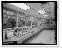 Historic Framed Print, Beale Air Force Base, Perimeter Acquisition Vehicle Entry Phased-Array Warning System, Power Plant, End of Spencer Paul Road, north of Warren Shingle, Marysville vicinity, Yuba County, CA - 2,  17-7/8" x 21-7/8"