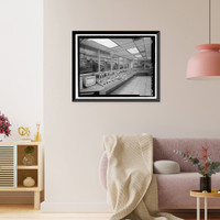 Historic Framed Print, Beale Air Force Base, Perimeter Acquisition Vehicle Entry Phased-Array Warning System, Power Plant, End of Spencer Paul Road, north of Warren Shingle, Marysville vicinity, Yuba County, CA - 2,  17-7/8" x 21-7/8"