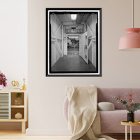 Historic Framed Print, Beale Air Force Base, Perimeter Acquisition Vehicle Entry Phased-Array Warning System, Power Plant, End of Spencer Paul Road, north of Warren Shingle, Marysville vicinity, Yuba County, CA - 4,  17-7/8" x 21-7/8"