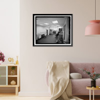 Historic Framed Print, Beale Air Force Base, Perimeter Acquisition Vehicle Entry Phased-Array Warning System, Gate House, End of Spencer Paul Road, north of Warren Shingle, Marysville vicinity, Yuba County, CA - 3,  17-7/8" x 21-7/8"