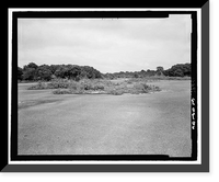 Historic Framed Print, Andersen Air Force Base, Northwest Field, Ritidian Point, Northwestern End of Island Guam, Yigo, Guam County, GU - 6,  17-7/8" x 21-7/8"