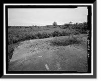 Historic Framed Print, Andersen Air Force Base, Northwest Field, Ritidian Point, Northwestern End of Island Guam, Yigo, Guam County, GU - 10,  17-7/8" x 21-7/8"