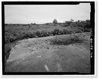 Historic Framed Print, Andersen Air Force Base, Northwest Field, Ritidian Point, Northwestern End of Island Guam, Yigo, Guam County, GU - 10,  17-7/8" x 21-7/8"