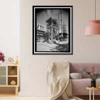 Historic Framed Print, Kahului Cannery, Plant No. 28, Cannery Building and Dryer House/Feed Storage Building, 120 Kane Street, Kahului, Maui County, HI - 3,  17-7/8" x 21-7/8"