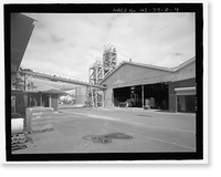 Historic Framed Print, Kahului Cannery, Plant No. 28, Cannery Building and Dryer House/Feed Storage Building, 120 Kane Street, Kahului, Maui County, HI - 4,  17-7/8" x 21-7/8"