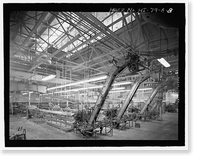 Historic Framed Print, Kahului Cannery, Plant No. 28, Cannery Building and Dryer House/Feed Storage Building, 120 Kane Street, Kahului, Maui County, HI - 8,  17-7/8" x 21-7/8"