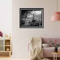 Historic Framed Print, Kahului Cannery, Plant No. 28, Cannery Building and Dryer House/Feed Storage Building, 120 Kane Street, Kahului, Maui County, HI - 9,  17-7/8" x 21-7/8"