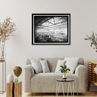 Historic Framed Print, Kahului Cannery, Plant No. 28, Cannery Building and Dryer House/Feed Storage Building, 120 Kane Street, Kahului, Maui County, HI - 10,  17-7/8" x 21-7/8"