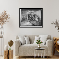 Historic Framed Print, Kahului Cannery, Plant No. 28, Cannery Building and Dryer House/Feed Storage Building, 120 Kane Street, Kahului, Maui County, HI - 13,  17-7/8" x 21-7/8"