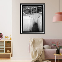 Historic Framed Print, Kahului Cannery, Plant No. 28, Cannery Building and Dryer House/Feed Storage Building, 120 Kane Street, Kahului, Maui County, HI - 14,  17-7/8" x 21-7/8"