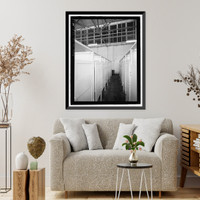 Historic Framed Print, Kahului Cannery, Plant No. 28, Cannery Building and Dryer House/Feed Storage Building, 120 Kane Street, Kahului, Maui County, HI - 14,  17-7/8" x 21-7/8"