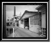 Historic Framed Print, Kahului Cannery, Plant No. 28, Boiler House, Sheet Metal and Electrical Shops, 120 Kane Street, Kahului, Maui County, HI - 3,  17-7/8" x 21-7/8"