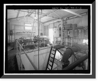 Historic Framed Print, Kahului Cannery, Plant No. 28, Pump House, 120 Kane Street, Kahului, Maui County, HI - 2,  17-7/8" x 21-7/8"