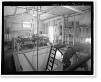 Historic Framed Print, Kahului Cannery, Plant No. 28, Pump House, 120 Kane Street, Kahului, Maui County, HI - 2,  17-7/8" x 21-7/8"