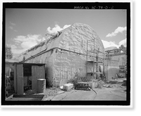 Historic Framed Print, Kahului Cannery, Quonset Hut Grouping, 120 Kane Street, Kahului, Maui County, HI - 2,  17-7/8" x 21-7/8"